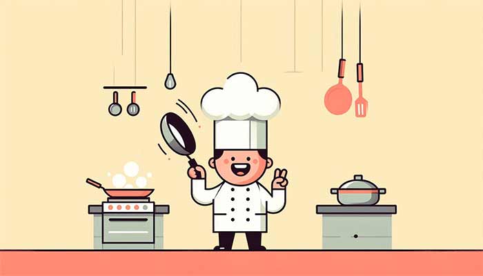 آشپز حرفه ای فرانسوی