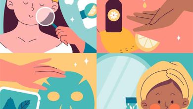 روتین پوستی دخترانه 