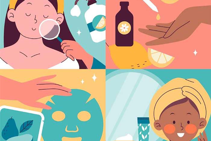 روتین پوستی روتین پوستی دخترانه