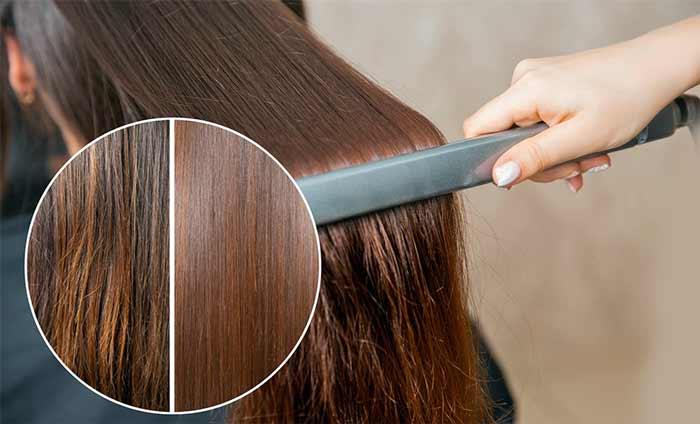 کراتین مو مو کراتین شده