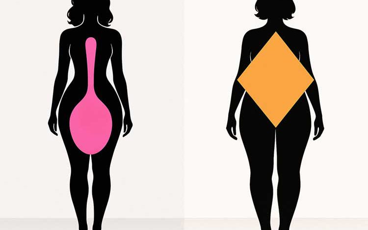استایل فرم بدن قاشقی (زنان و مردان): انتخاب لباس، رنگ و 12 نکته