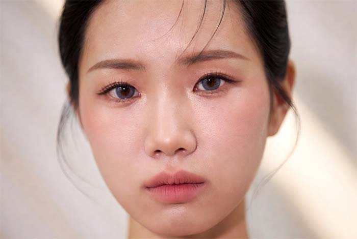 آرایش کره ای ها قبل و بعد+ میکاپ چینی قبل و بعد (12 نمونه)