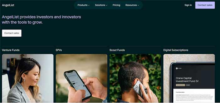 سایت AngelList — برای زمانی که سرمایهگذار پیدا شده و باید قرارداد را رسمی کنید