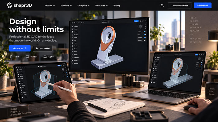Shapr3D (شارپ تری دی)؛ نرم افزار سبک CAD برای کاربران